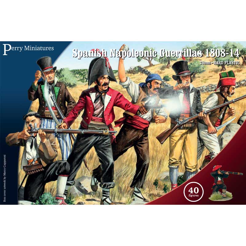 Perry Miniatures Spanish Napoleonic Guerrillas 1808-14 (28mm) SPA90 Perry Miniatures Spanish Napoleonic Guerrillas 1808-14 (28mm) SPA90
