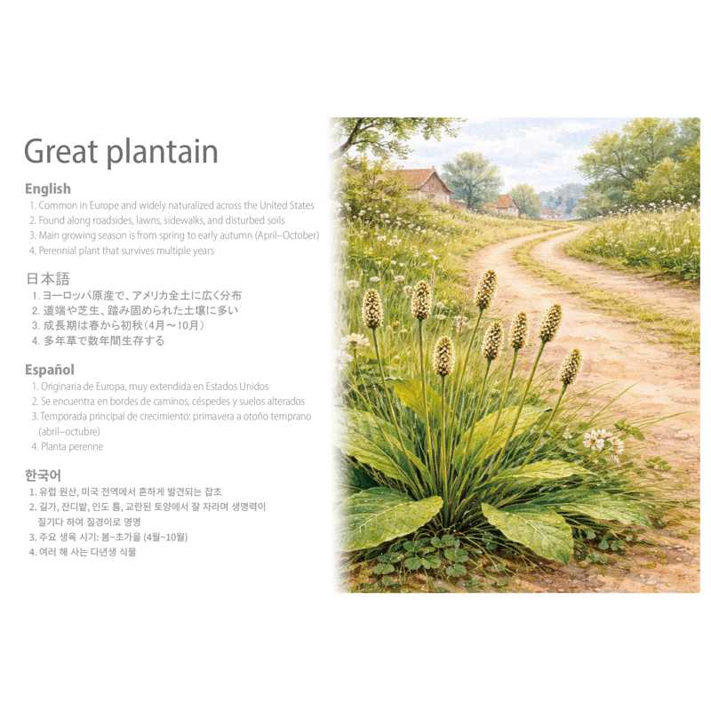 BSK Model Great Plantain (1/35) SXP35004