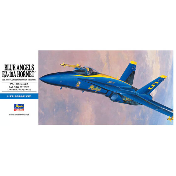 Hasegawa Blue Angels F/A-18A Hornet (1/72) HAD10 Hasegawa Blue Angels F/A-18A Hornet (1/72) HAD10