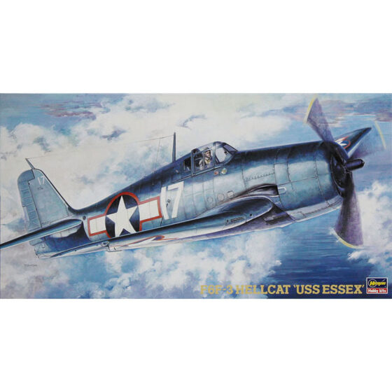 Hasegawa Grumman F6F-3 Hellcat USS Essex (1/48) HAJT34 Hasegawa Grumman F6F-3 Hellcat USS Essex (1/48) HAJT34