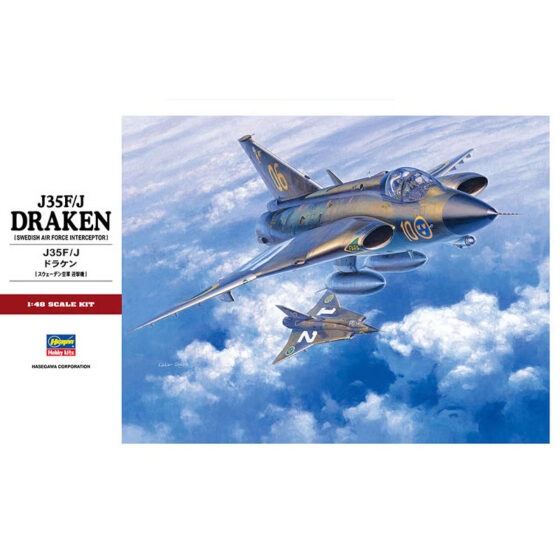 Hasegawa J35F/J Draken (1/48) HAPT41 Hasegawa J35F/J Draken (1/48) HAPT41