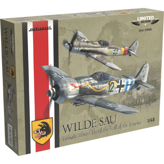 Eduard WILDE SAU Episode Three Fw 190A-8 & D-9 (1/48) EDK11199 Eduard WILDE SAU Episode Three Fw 190A-8 & D-9 (1/48) EDK11199