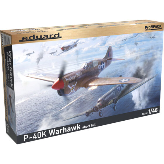 Eduard P-40K Warhawk Short Tail ProfiPACK (1/48) EDK82243 Eduard P-40K Warhawk Short Tail ProfiPACK (1/48) EDK82243