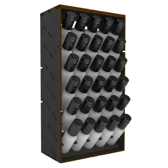 GreenStuffWorld LITE Vertical 17ml Paint Rack (15 x 28 x 8.2 cm) 6905 GreenStuffWorld LITE Vertical 17ml Paint Rack (15 x 28 x 8.2 cm) 6905