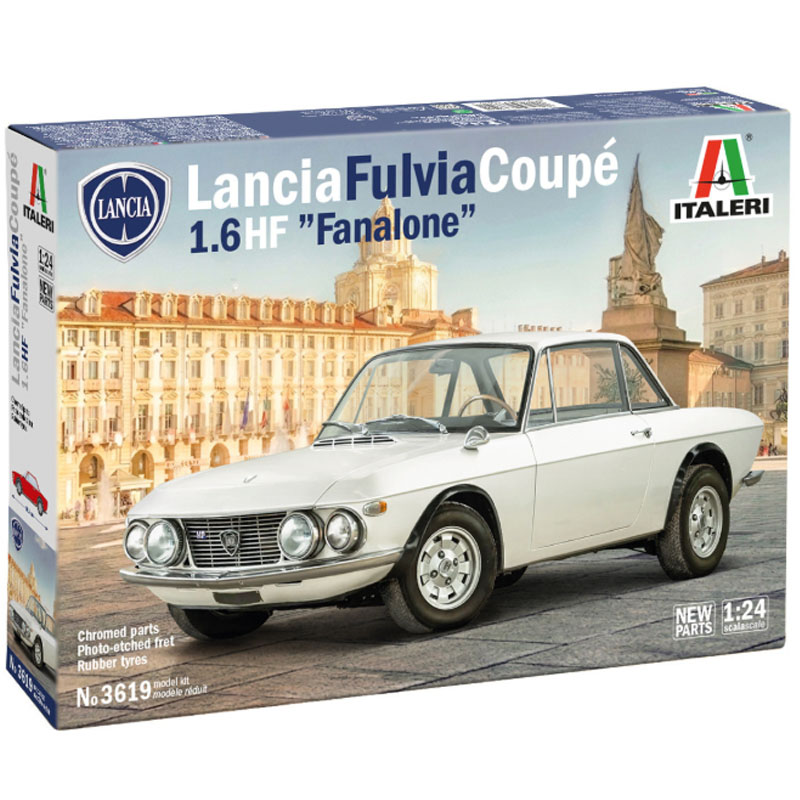 Italeri Lancia Fulvia Coupé 1.6 HF ‘Fanalone’ (1/24) 3619