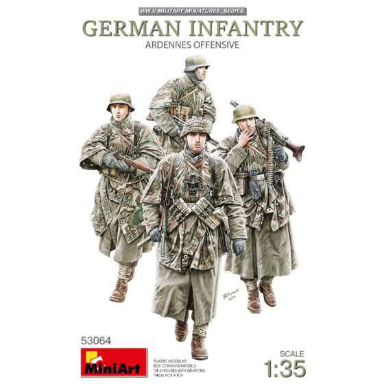 MiniArt German Infantry Ardennes Offensive (1/35) 53064 MiniArt German Infantry Ardennes Offensive (1/35) 53064