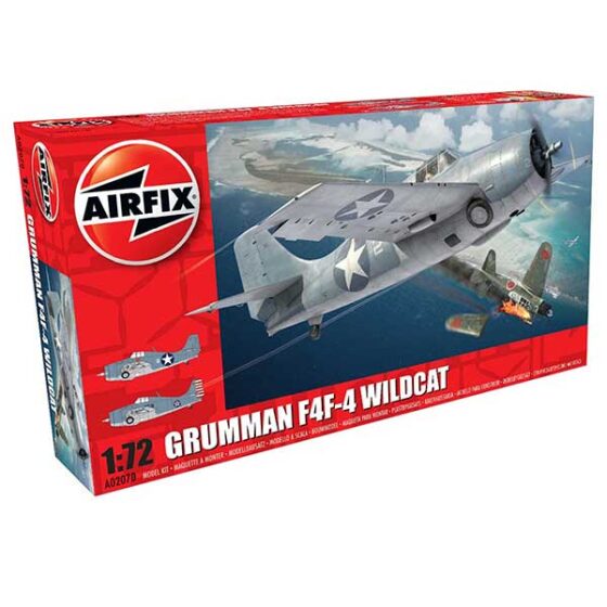 Airfix Grumman F4F-4 Wildcat (1/72) A02070 Airfix Grumman F4F-4 Wildcat (1/72) A02070