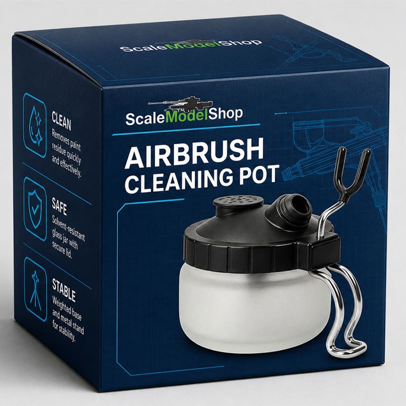 Airbrush Cleaning Pot