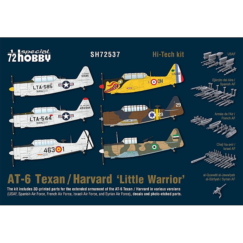 Special Hobby AT-6 Texan/Harvard Little Warrior (1/72) SH72537 Special Hobby AT-6 Texan/Harvard Little Warrior (1/72) SH72537
