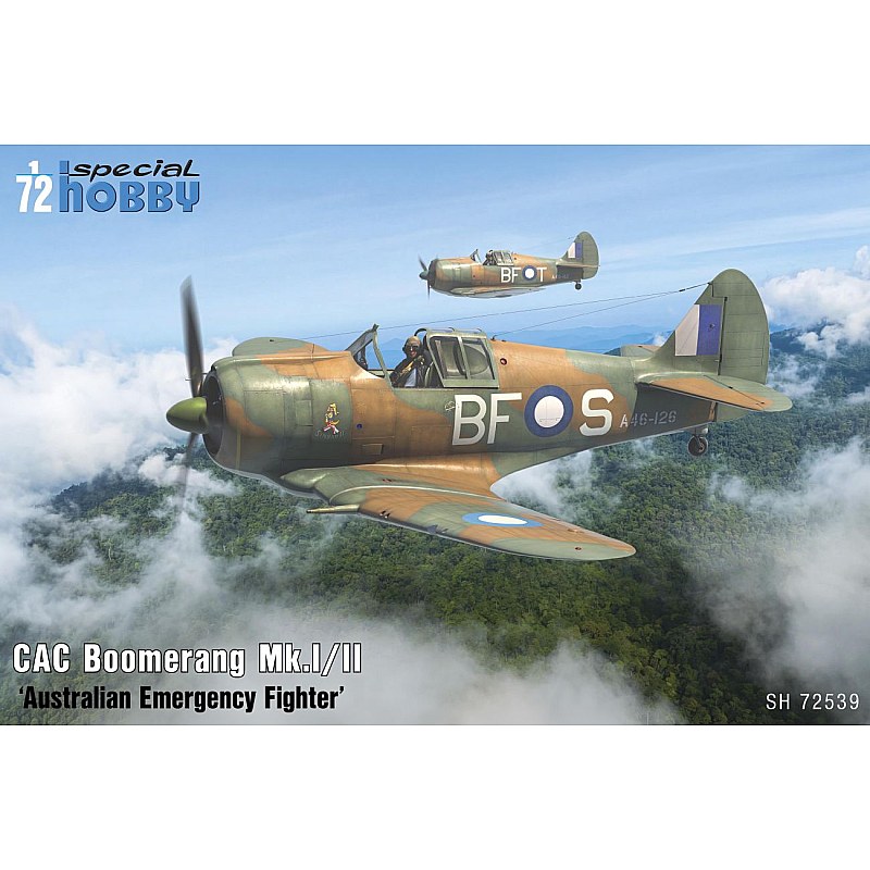 Special Hobby CAC CA.13 Boomerang Mk.I/II (1/72) SH72539 Special Hobby CAC CA.13 Boomerang Mk.I/II (1/72) SH72539