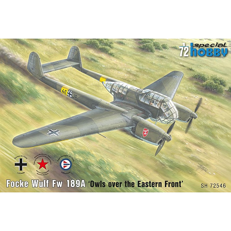 Special Hobby Fw 189A Owls over Eastern Front (1/72) SH72546 Special Hobby Fw 189A Owls over Eastern Front (1/72) SH72546