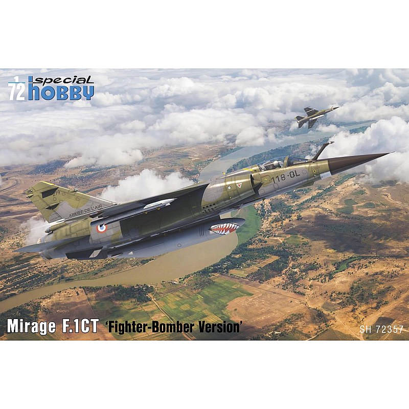 Special Hobby Mirage F.1CT Fighter-Bomber (1/72) SH72357 Special Hobby Mirage F.1CT Fighter-Bomber (1/72) SH72357