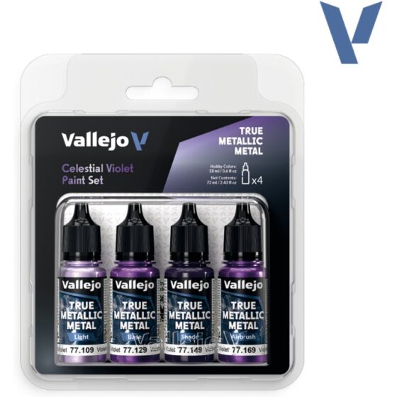 Vallejo Celestial Violet Paint Set 77.262 Vallejo Celestial Violet Paint Set 77.262