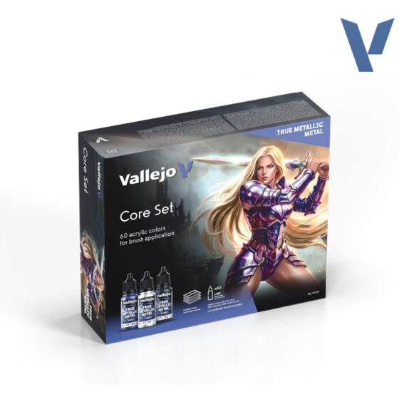 Vallejo True Metallic Metal Special Box Core Set 77.273 Vallejo True Metallic Metal Special Box Core Set 77.273