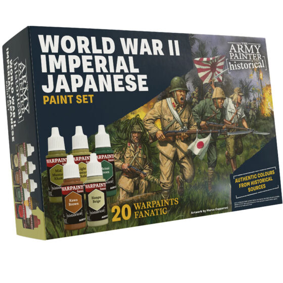 The Army Painter World War II Imperial Japanese Paint Set WP8125P The Army Painter World War II Imperial Japanese Paint Set WP8125P