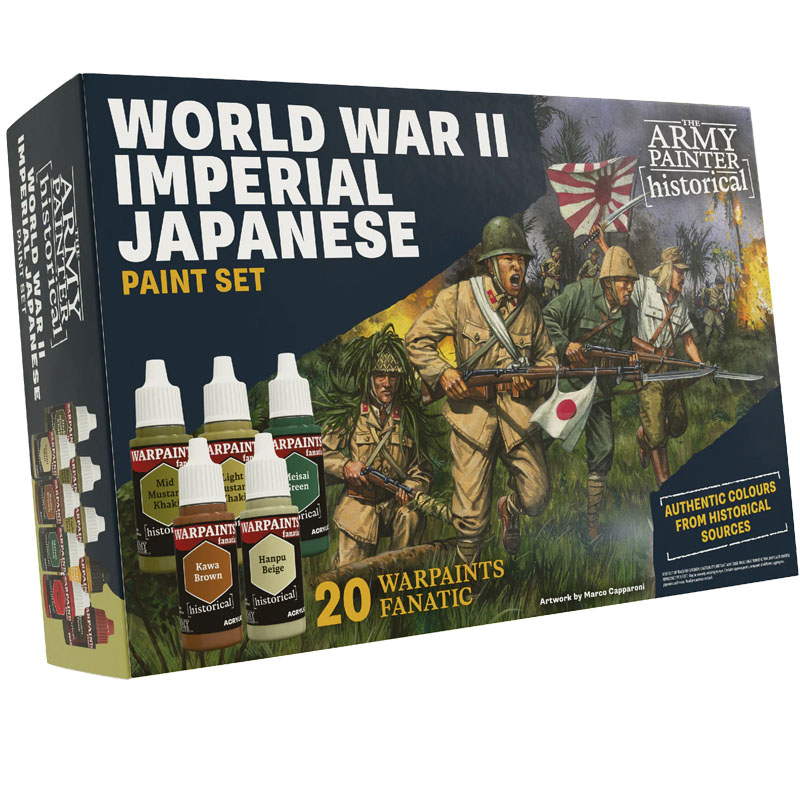 The Army Painter World War II Imperial Japanese Paint Set WP8125P The Army Painter World War II Imperial Japanese Paint Set WP8125P