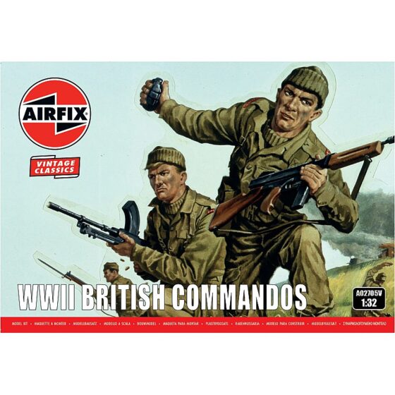 Airfix British Commandos (1/32) A02705V Airfix British Commandos (1/32) A02705V