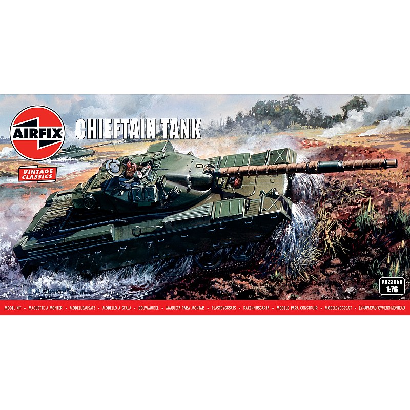 Airfix Chieftain Tank 1/76 A02305V