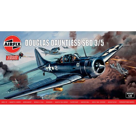 Airfix Douglas Dauntless SBD 3/5 (1/72) A02022V Airfix Douglas Dauntless SBD 3/5 (1/72) A02022V