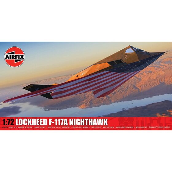 Airfix Lockheed F-117A Nighthawk (1/72) A05033A Airfix Lockheed F-117A Nighthawk (1/72) A05033A
