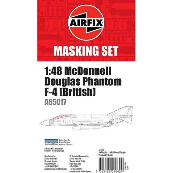 Airfix Phantom FG.1 Masking Set (1/48) A65017