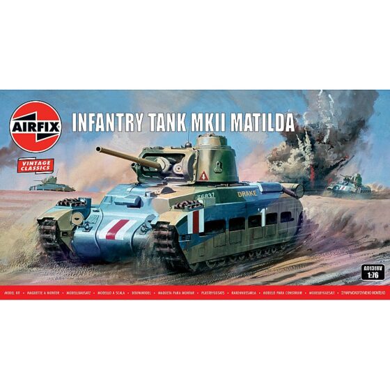 Airfix Matilda Tank (1/76) A01318V