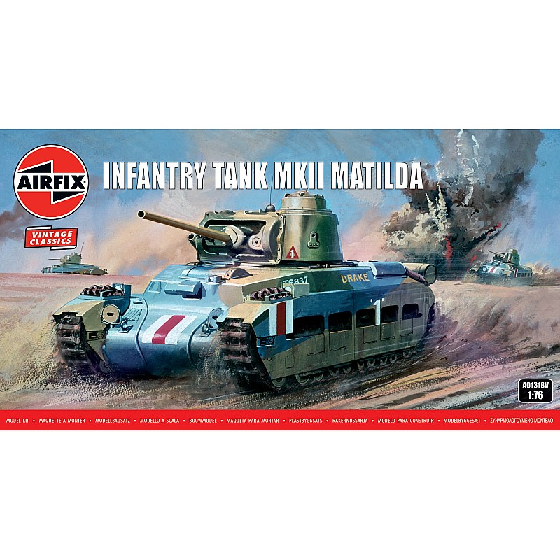 Airfix Matilda Tank (1/76) A01318V Airfix Matilda Tank (1/76) A01318V