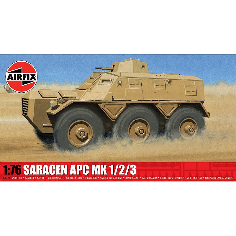 Airfix Saracen APC Mk 1/2/3 1/76 A02328