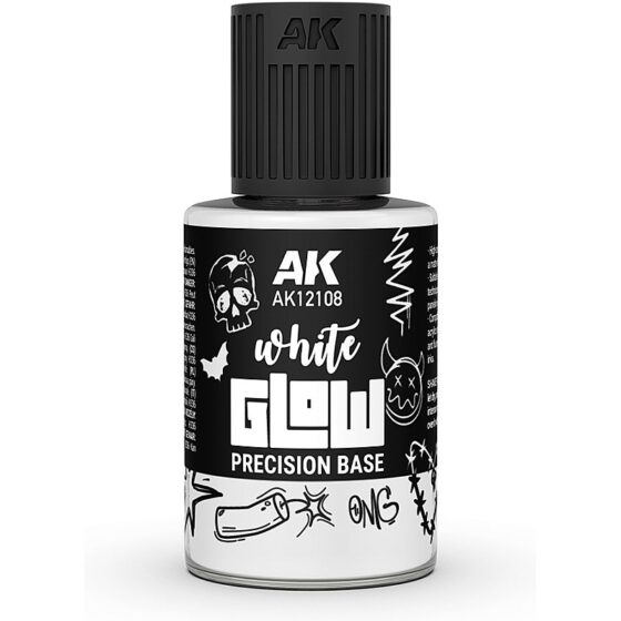 AK Interactive White Glow Precision Fluor Base (30ml) AK12108 AK Interactive White Glow Precision Fluor Base (30ml) AK12108