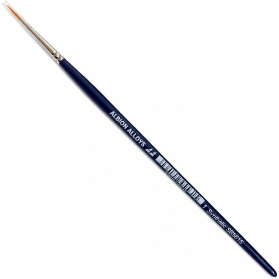 Albion Alloys Synthetic Detail Brush (Size 1) SB5615 Albion Alloys Synthetic Detail Brush (Size 1) SB5615
