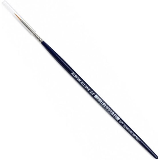 Albion Alloys Extra Fine Synthetic Detail Brush (Size 2/0) SB5691 Albion Alloys Extra Fine Synthetic Detail Brush (Size 2/0) SB5691