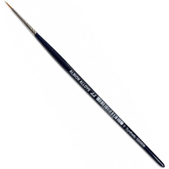 Albion Alloys Fine Synthetic Detail Brush (Size 0) SB5608 Albion Alloys Fine Synthetic Detail Brush (Size 0) SB5608