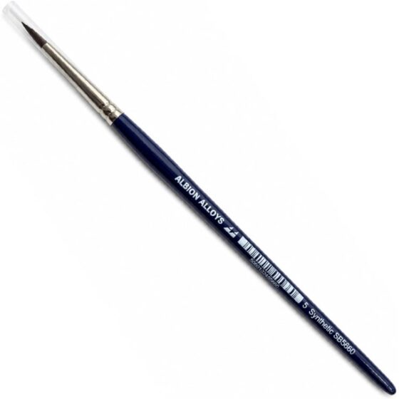 Albion Alloys Large Stiff Drybrush (Size 5) SB5660 Albion Alloys Large Stiff Drybrush (Size 5) SB5660