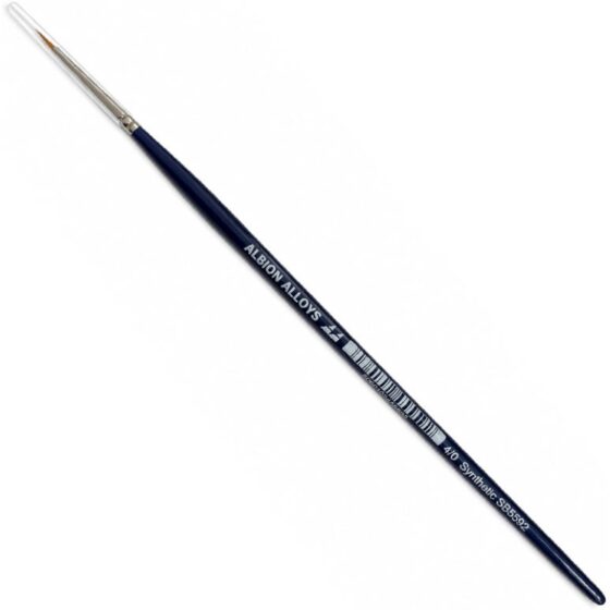 Albion Alloys Super Fine Synthetic Detail Brush (Size 4/0) SB5592 Albion Alloys Super Fine Synthetic Detail Brush (Size 4/0) SB5592