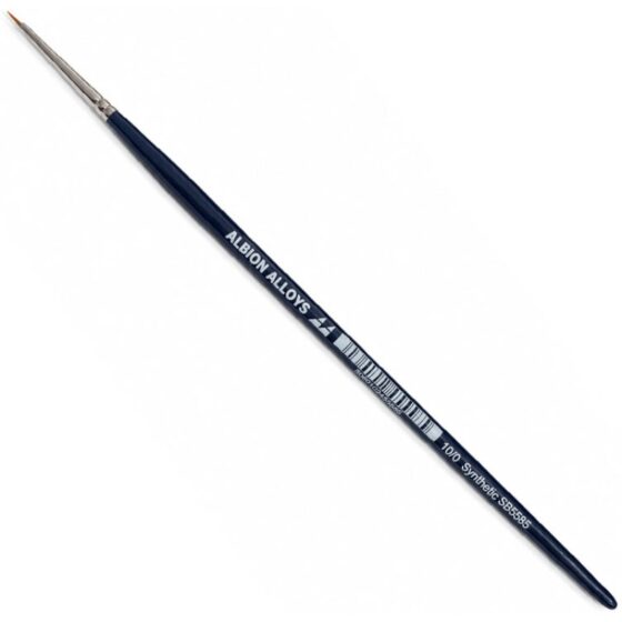 Albion Alloys Ultra Fine Synthetic Detail Brush (Size 10/0) SB5585 Albion Alloys Ultra Fine Synthetic Detail Brush (Size 10/0) SB5585