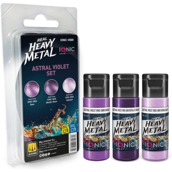 Ammo Real Heavy Metal Astral Violet Set IONIC-0588