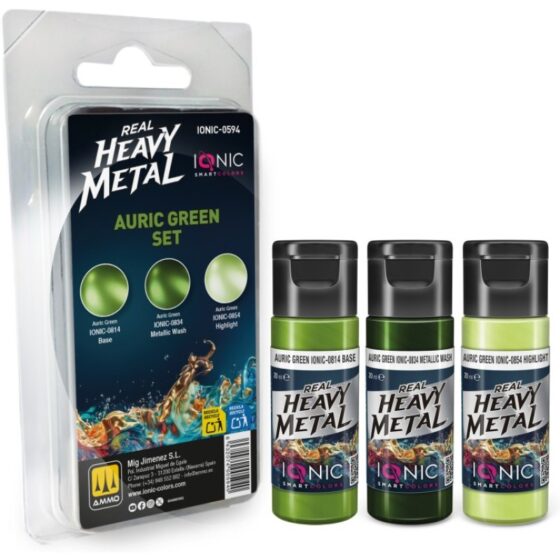 Ammo Real Heavy Metal Auric Green Set IONIC-0594