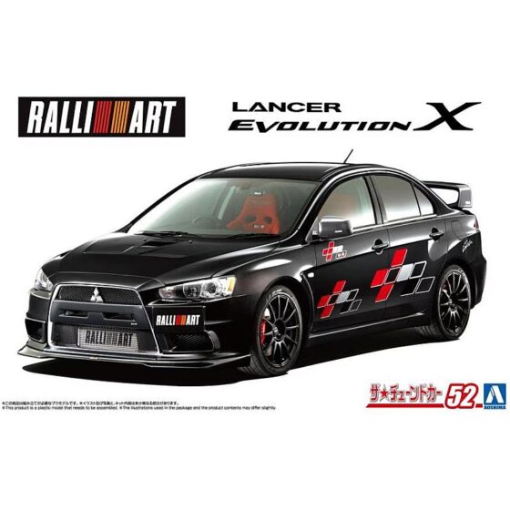 Aoshima RALLIART Lancer Evolution (1/24) 204702 Aoshima RALLIART Lancer Evolution (1/24) 204702