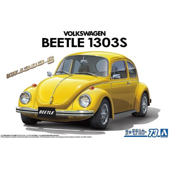 Aoshima Volkswagen 13AD Beetle 1303S '73 (1/24) 201367 Aoshima Volkswagen 13AD Beetle 1303S '73 (1/24) 201367