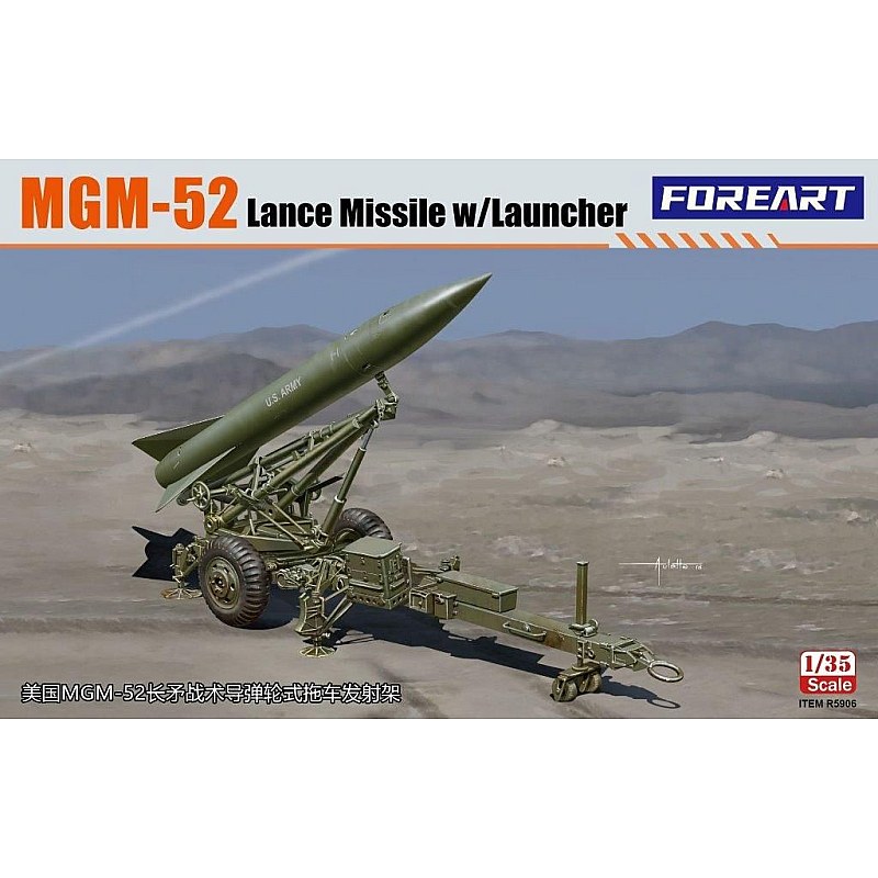 Foreart MGM-52 Lance Missile w/Launcher 1/35 R5906