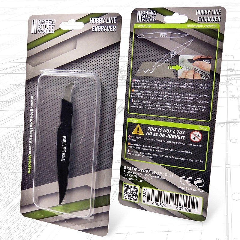 GreenStuffWorld Hobby Line Engraver 8436574507409ES