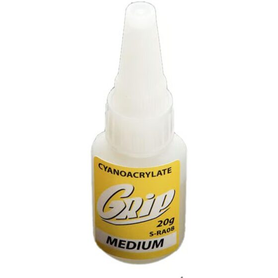 Grip Medium Cyanoacrylate Super Glue S-RA08 Grip Medium Cyanoacrylate Super Glue S-RA08