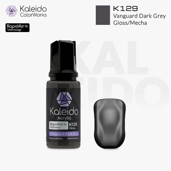 Kaleido Vanguard Dark Grey Gloss RapidAir 20ml K129