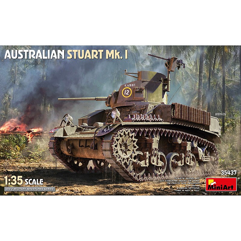 Miniart Australian Stuart Mk. I Light Tank (1/35) 35437 Miniart Australian Stuart Mk. I Light Tank (1/35) 35437