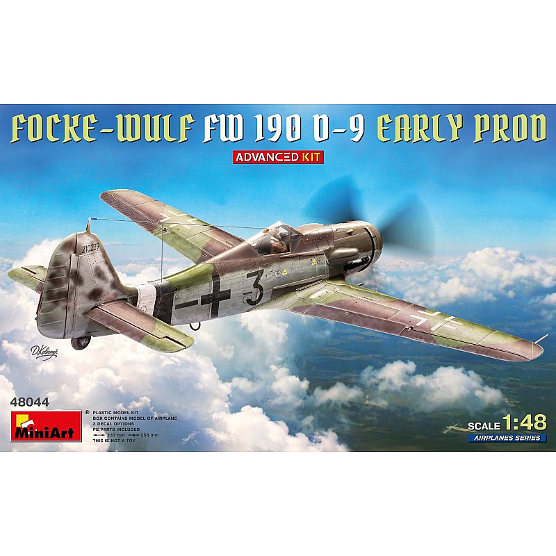 Miniart Focke-Wulf Fw 190D-9 Early Advanced (1/48) 48044 Miniart Focke-Wulf Fw 190D-9 Early Advanced (1/48) 48044