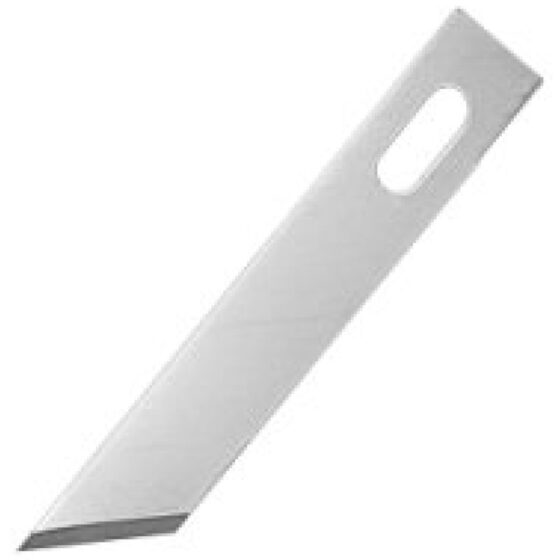 Modelcraft No. 67 Angled Chisel Blades Pack of 5 PKN1767 Modelcraft No. 67 Angled Chisel Blades Pack of 5 PKN1767