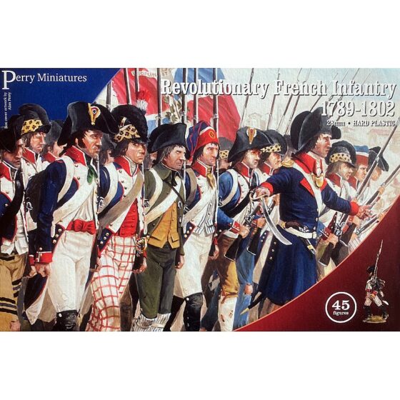 Perry Miniatures French Infantry 1789-1802 (28mm) REVF 80 Perry Miniatures French Infantry 1789-1802 (28mm) REVF 80