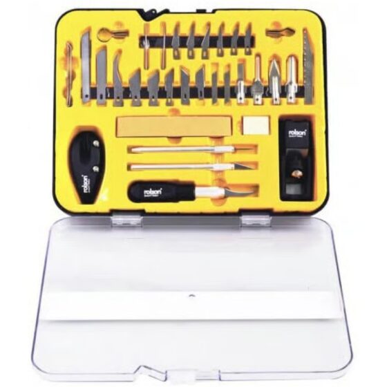 Rolson 36 Piece Hobby Knife Set 62926 Rolson 36 Piece Hobby Knife Set 62926
