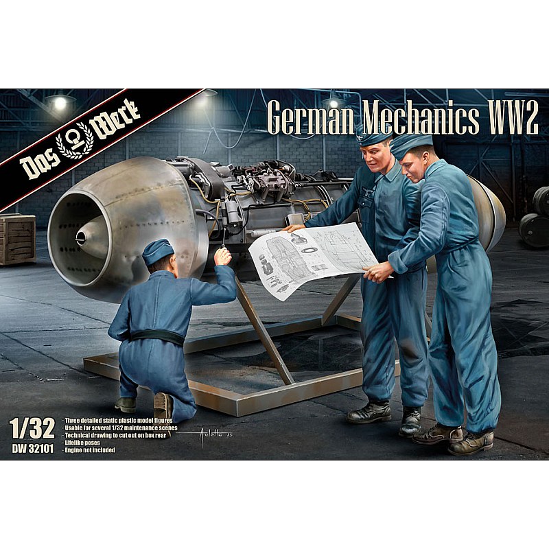 Das Werk German Mechanics WW2 1/32 DW32101 additional image 7
