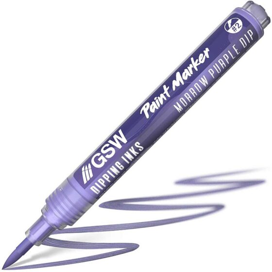 GreenStuffWorld Dipping Ink Marker - MORROW PURPLE DIP 8435646541785ES